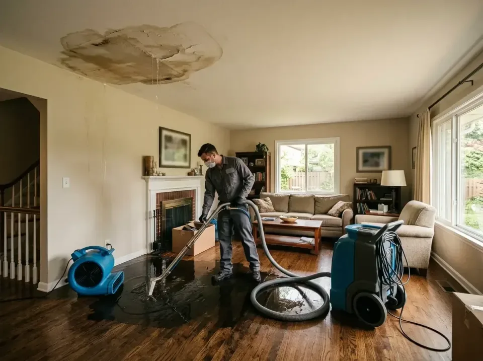 attic-pipe-burst-ceiling-drip-008 — frequently asked questions, Water Damage Restoration & Carpet Care in Regency at Monroe,…